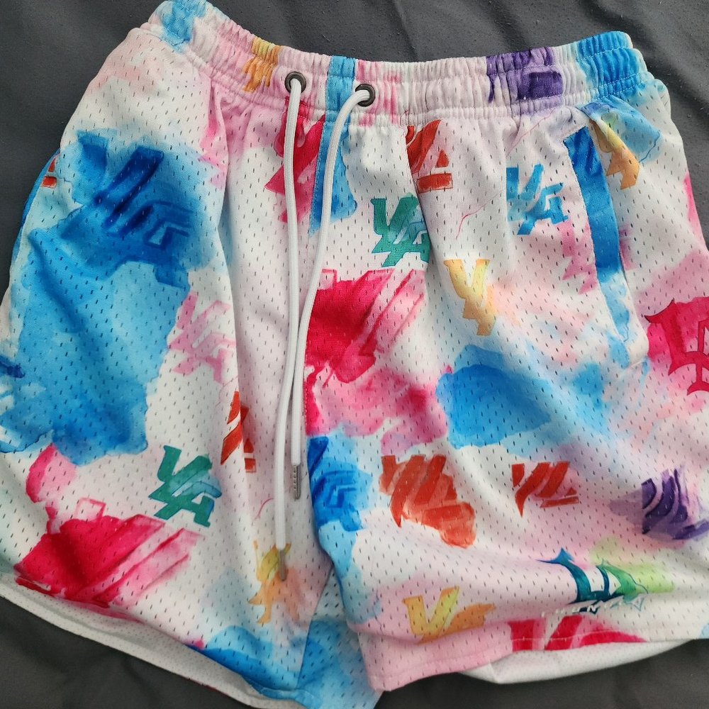 YOUNGLA THE BLOCK PARTY SHORTS